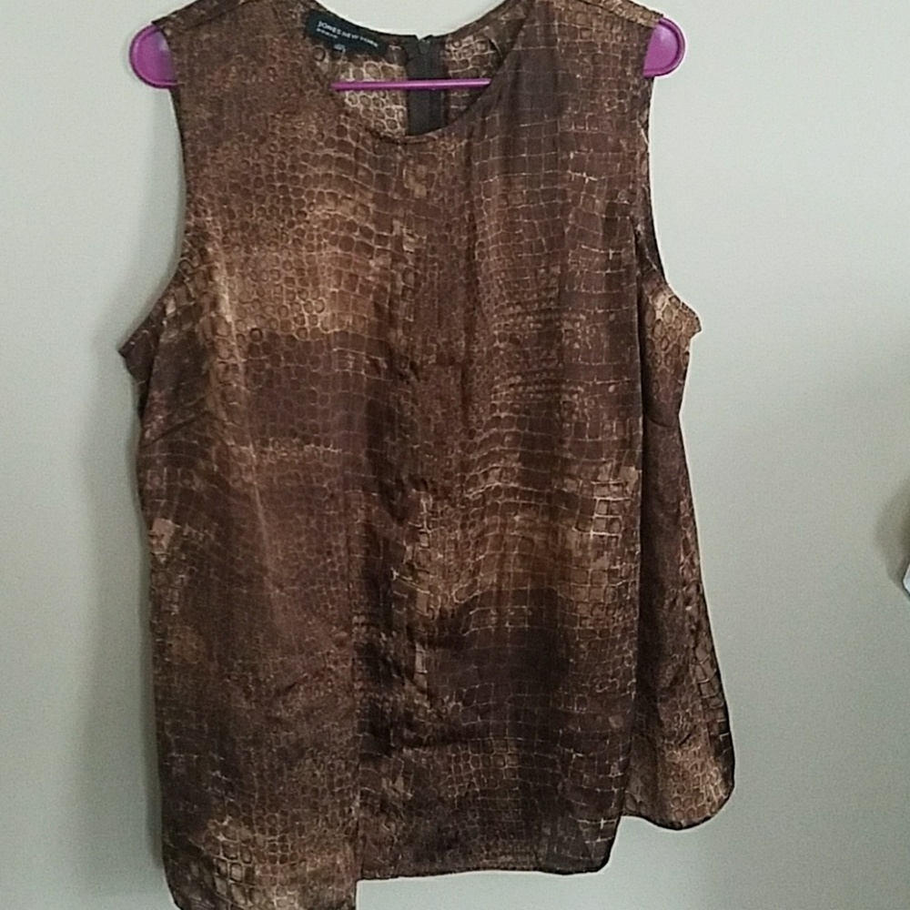 Jones New York lightweight blouse, sz 16w